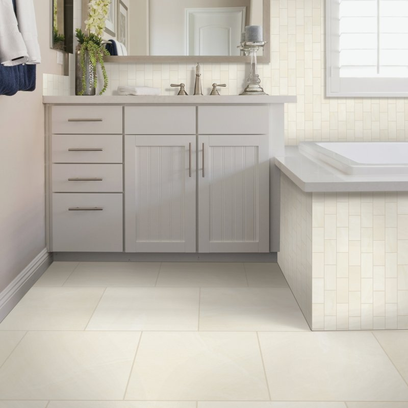 The Carpet Store providing tile flooring solutions in Sylmar, CA - Grand Boulevard-  Simple White Polish